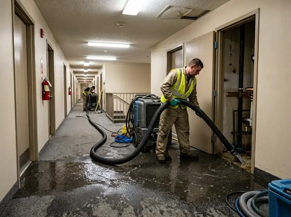multi-unit-apartment-hallway-f-005 — frequently asked questions, Emergency Burst Pipe Water Extraction & Removal in Santa Fe…